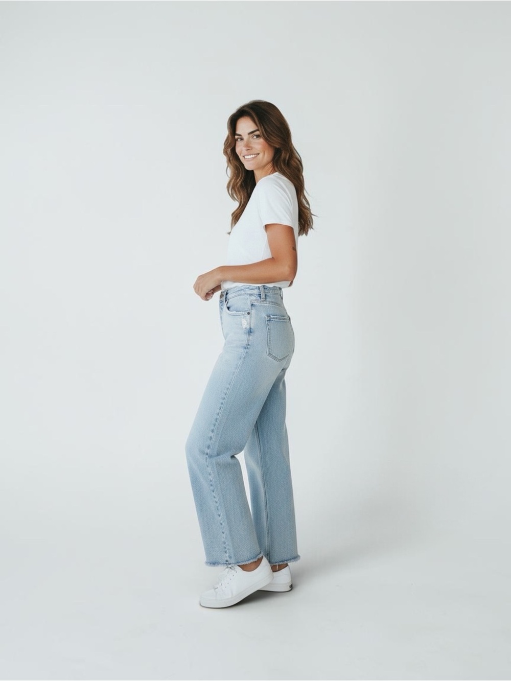 Abercrombie & Fitch 90s Baggy Low Rise Women’s Jeans Size 6 / 28 - Picture 2 of 12